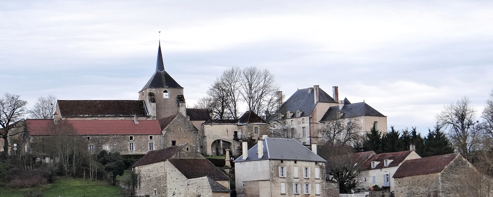Vue de Bierry-les-Belles-Fontaines, Yonne