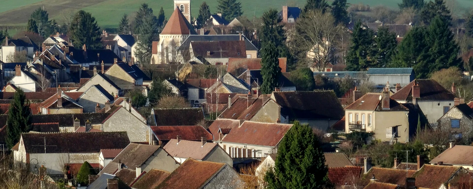 Vue de Bussy-en-Othe, Yonne
