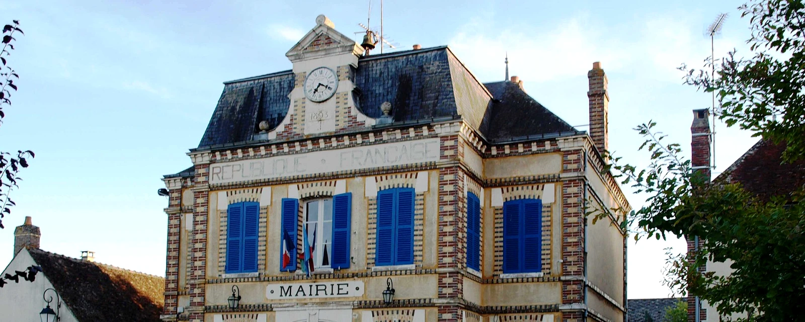 Vue de La Celle-Saint-Cyr, Yonne