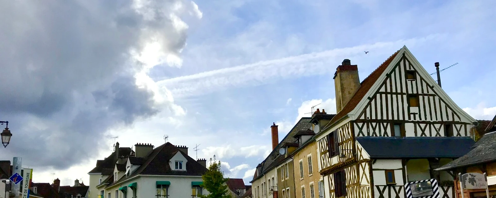 Vue de Chablis, Yonne