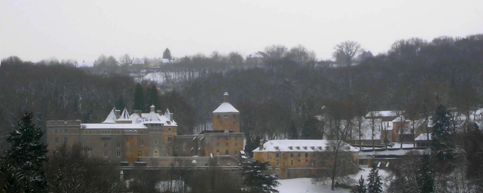 Vue de Chastellux-sur-Cure, Yonne