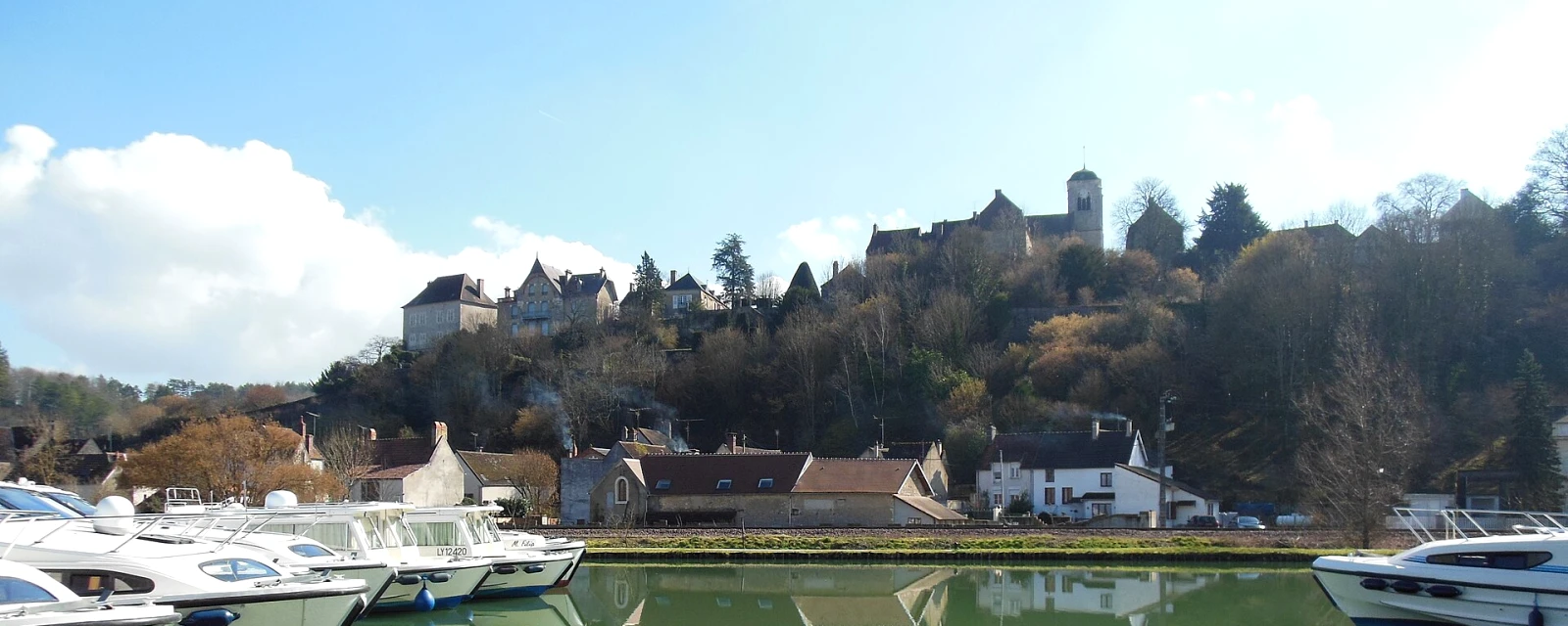 Vue de Châtel-Censoir, Yonne