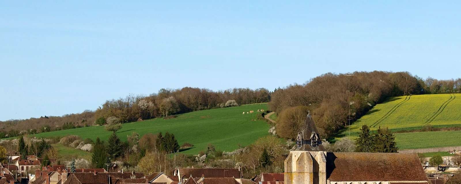 Vue de Dixmont, Yonne
