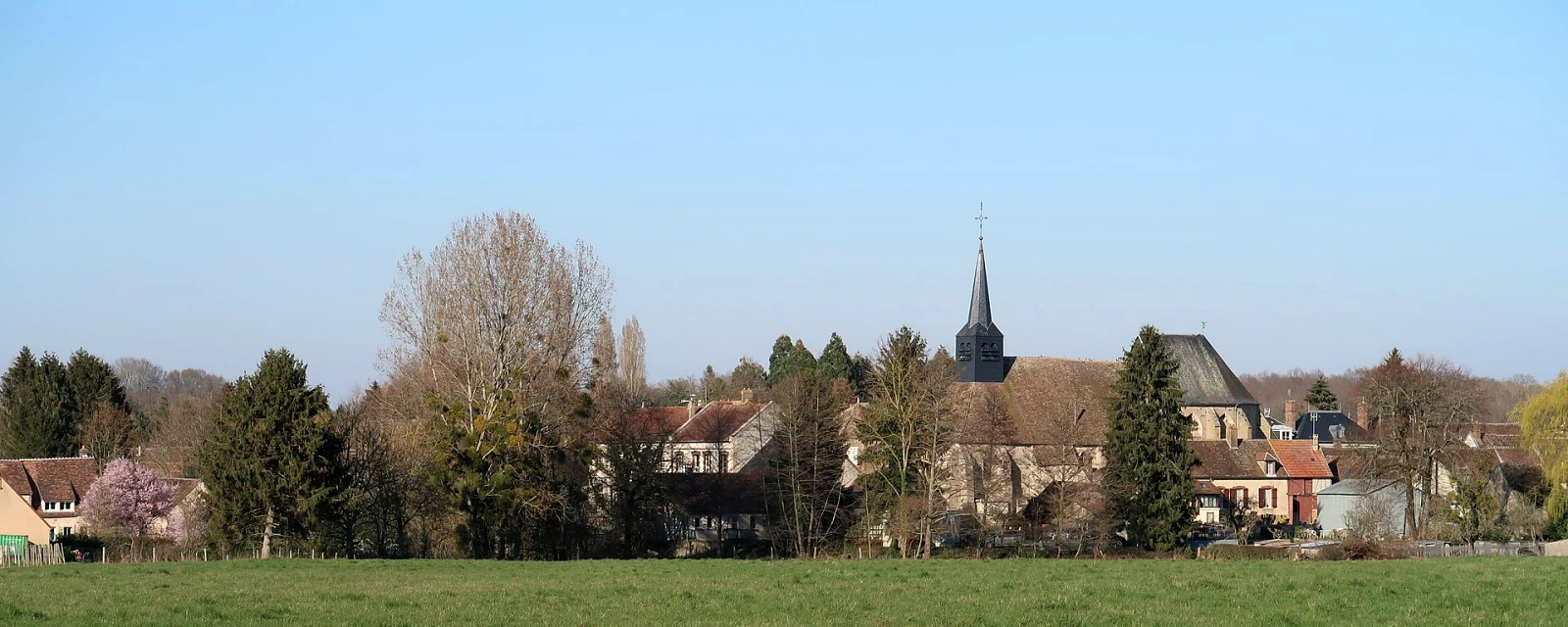 Vue de Domats, Yonne