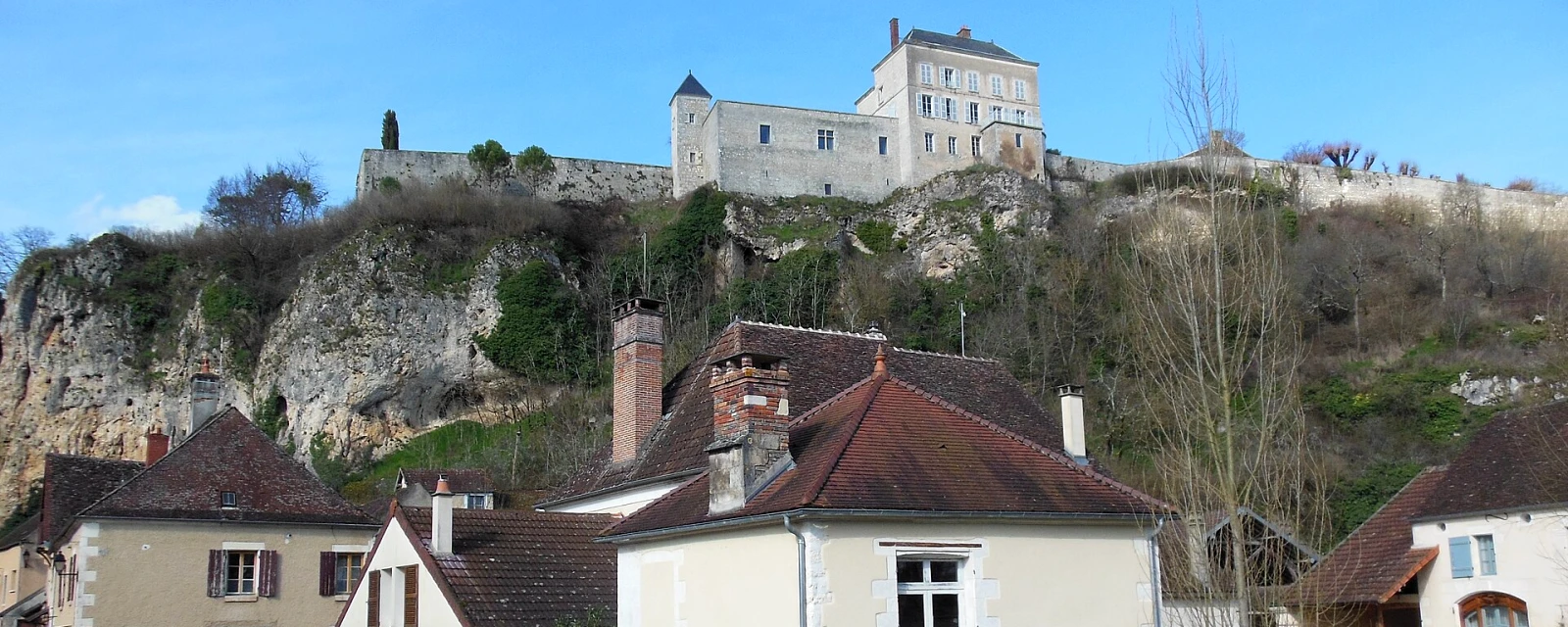 Vue de Mailly-le-Château, Yonne