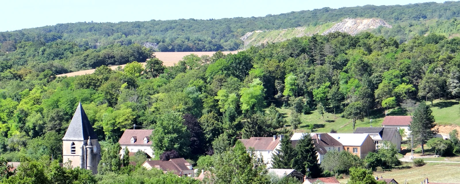 Vue de Massangis, Yonne