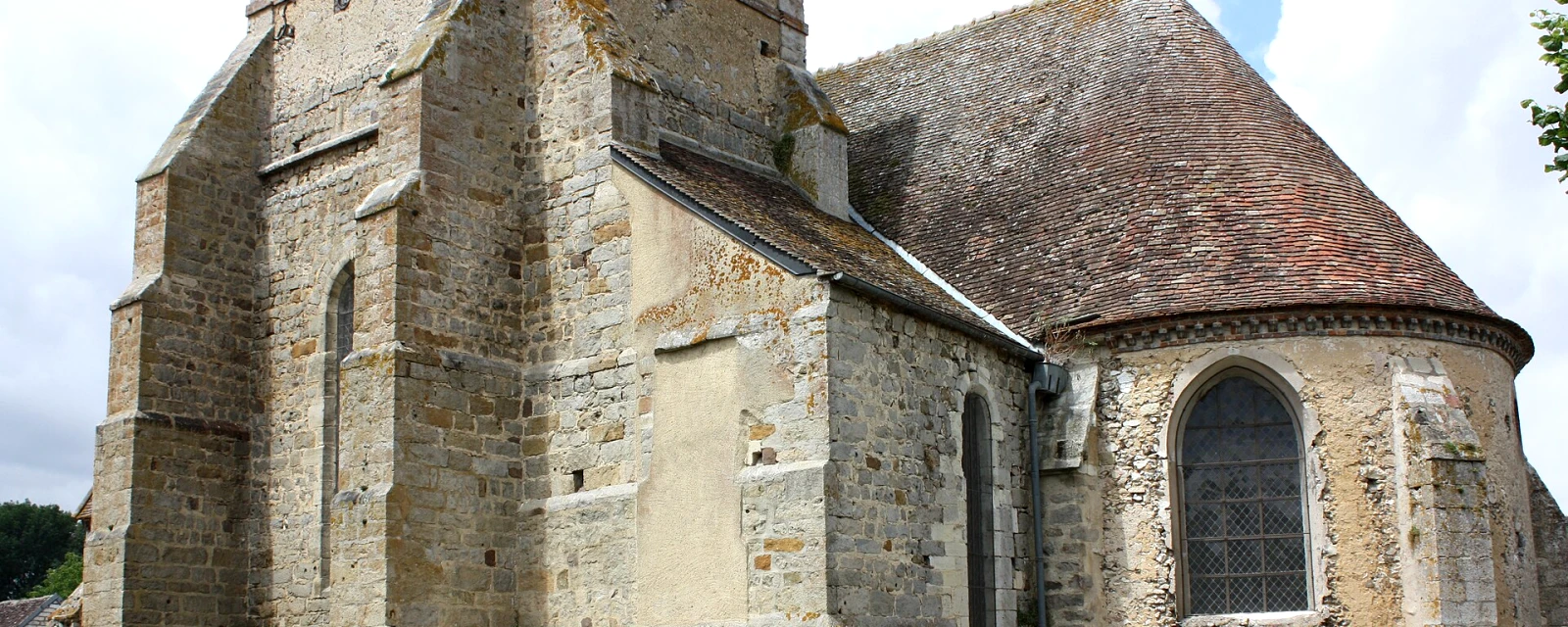 Vue de Pont-sur-Vanne, Yonne