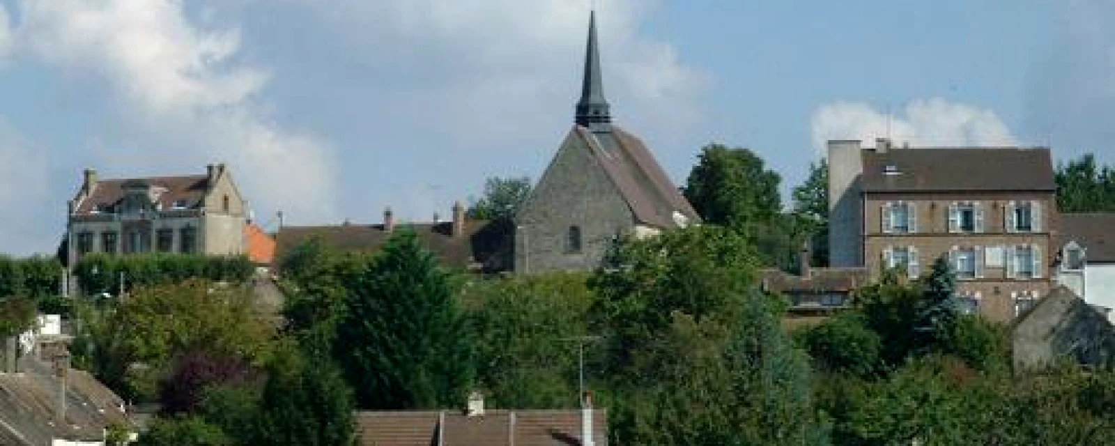 Vue de Saint-Agnan, Yonne