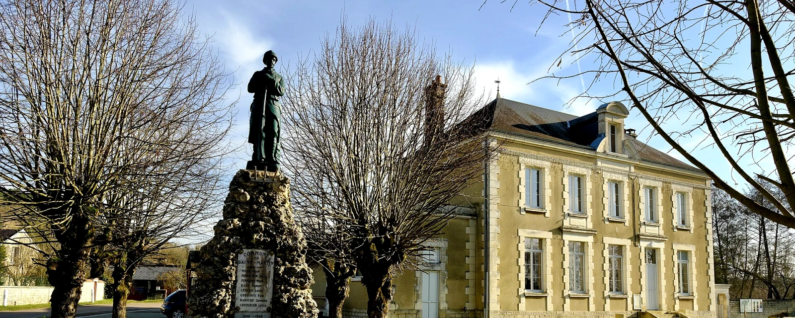 Vue de Saint-Martin-sur-Armançon, Yonne