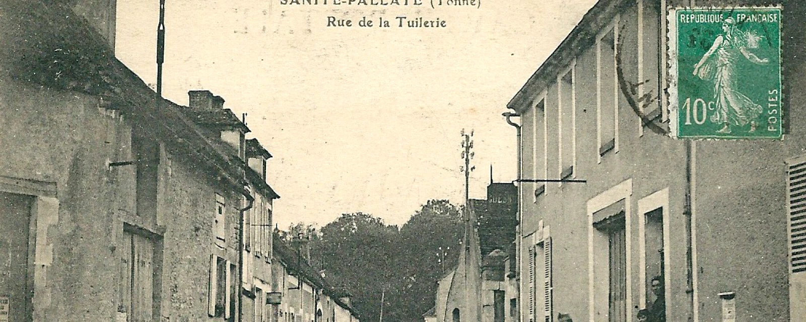 Vue de Sainte-Pallaye, Yonne