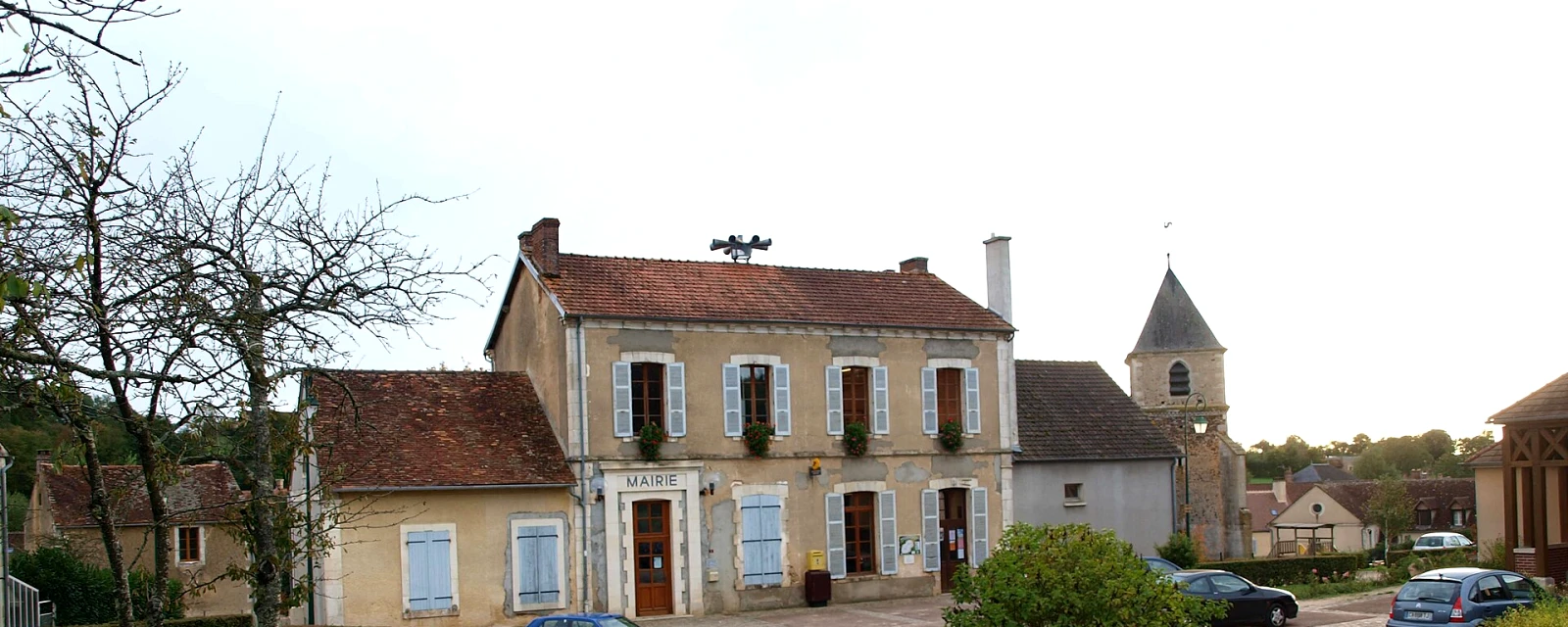 Vue de Saints-en-Puisaye, Yonne
