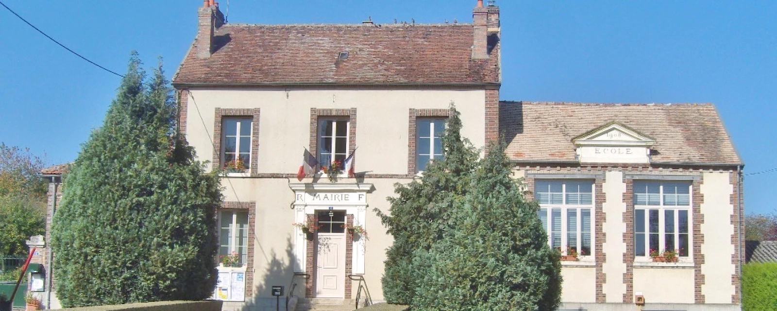 Vue de Savigny-sur-Clairis, Yonne