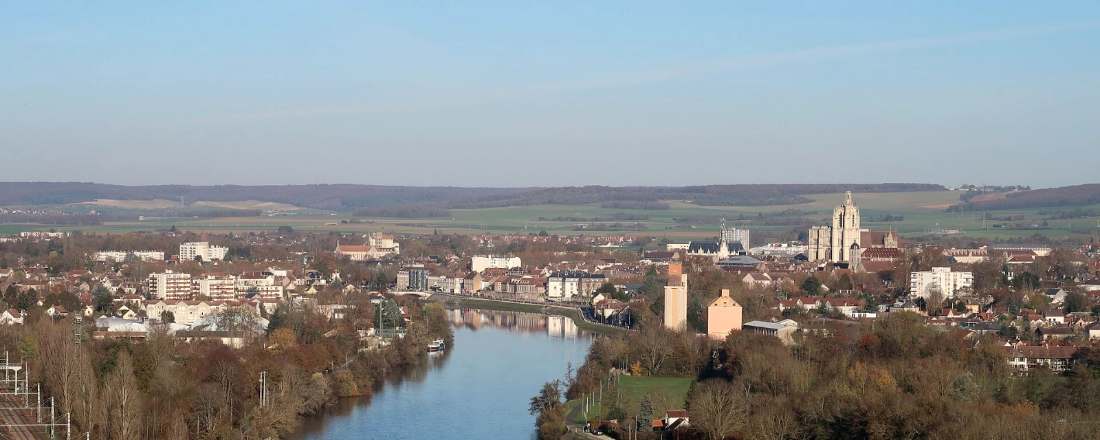 Vue de Sens, Yonne