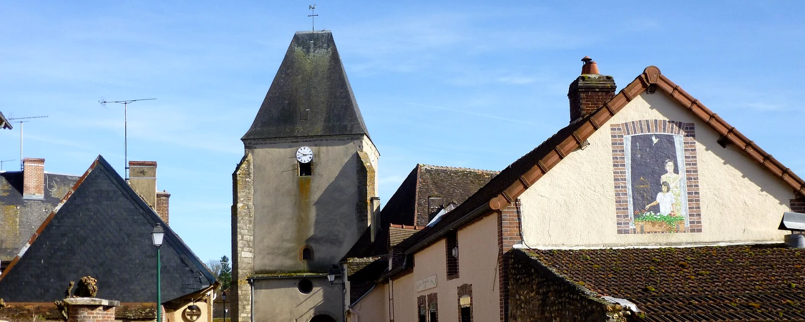 Vue de Tannerre-en-Puisaye, Yonne