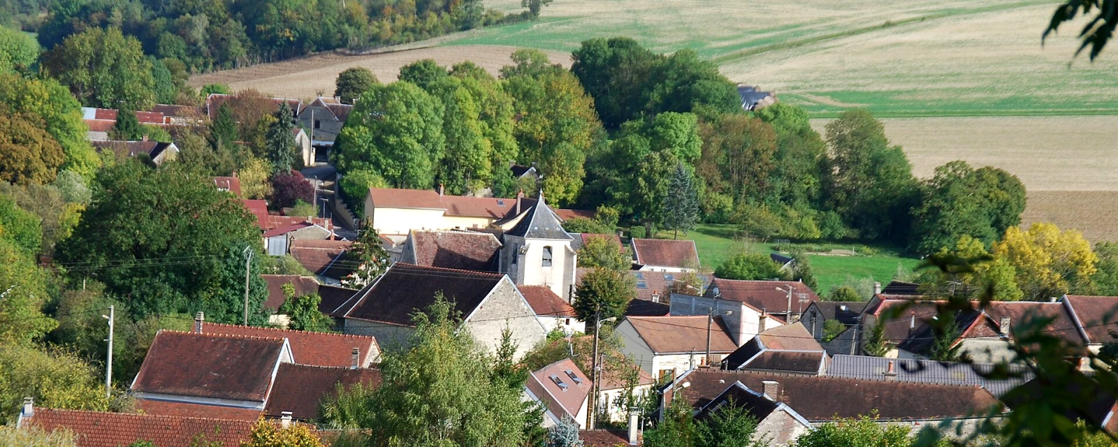 Vue de Trichey, Yonne