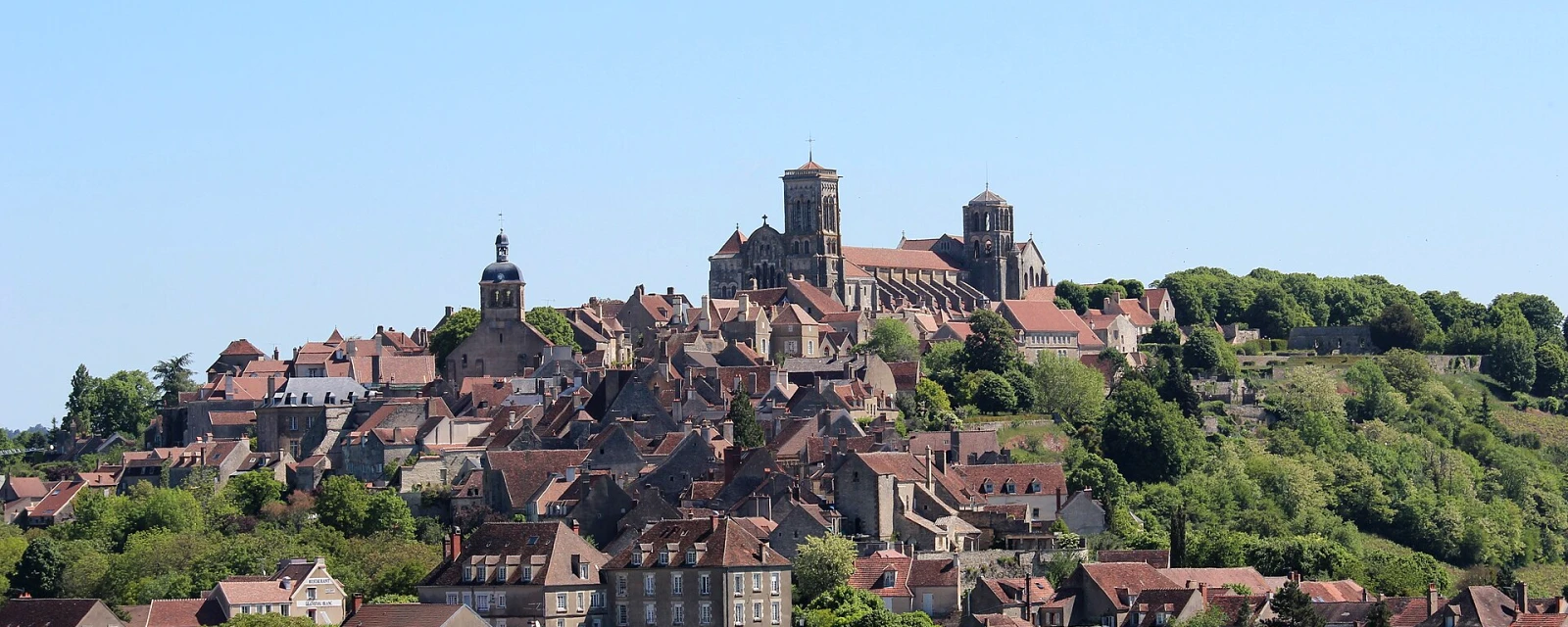 Vue de Vézelay, Yonne