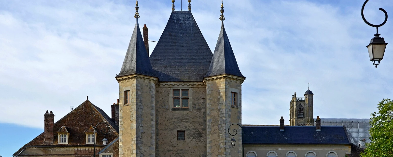 Vue de Villeneuve-sur-Yonne, Yonne