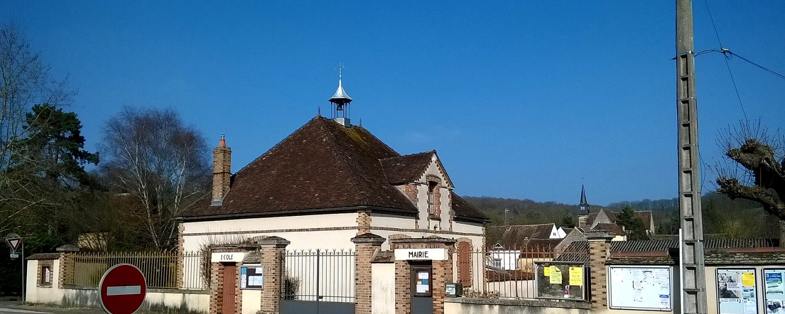 Vue de Villiers-Louis, Yonne