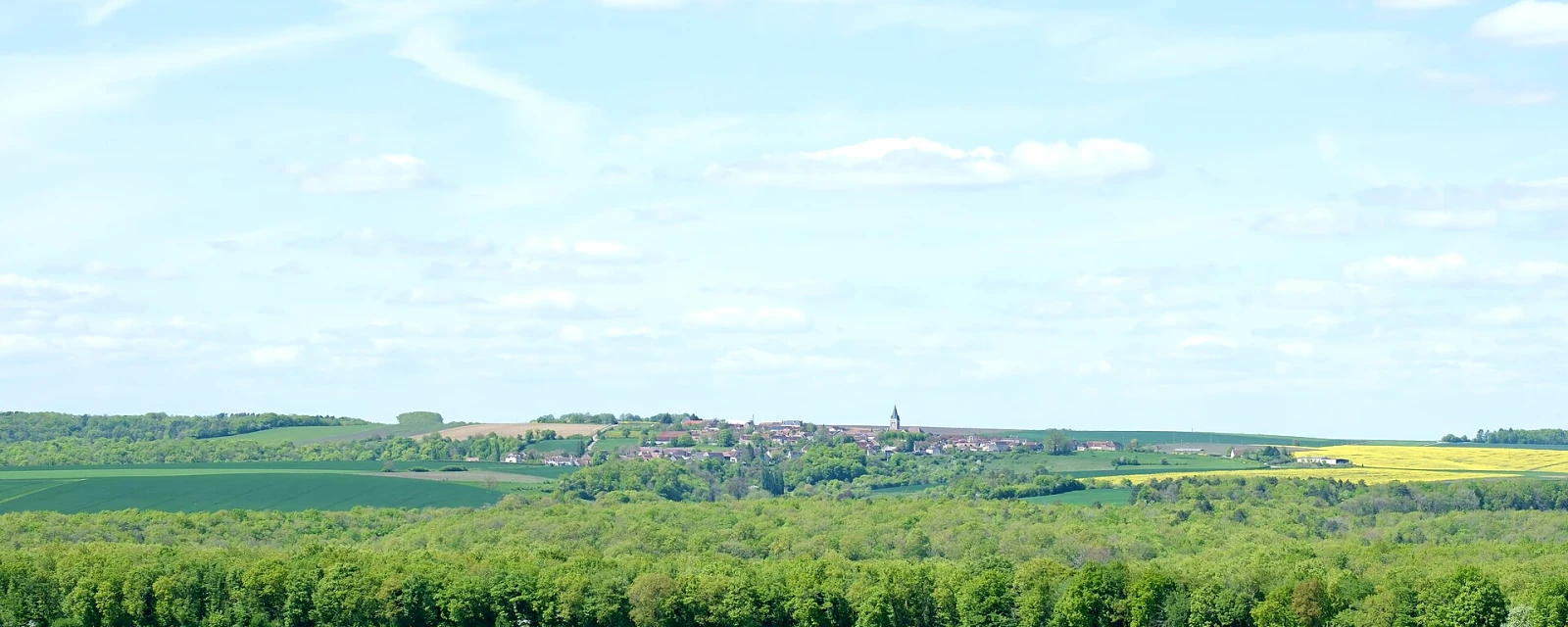 Vue de Villon, Yonne