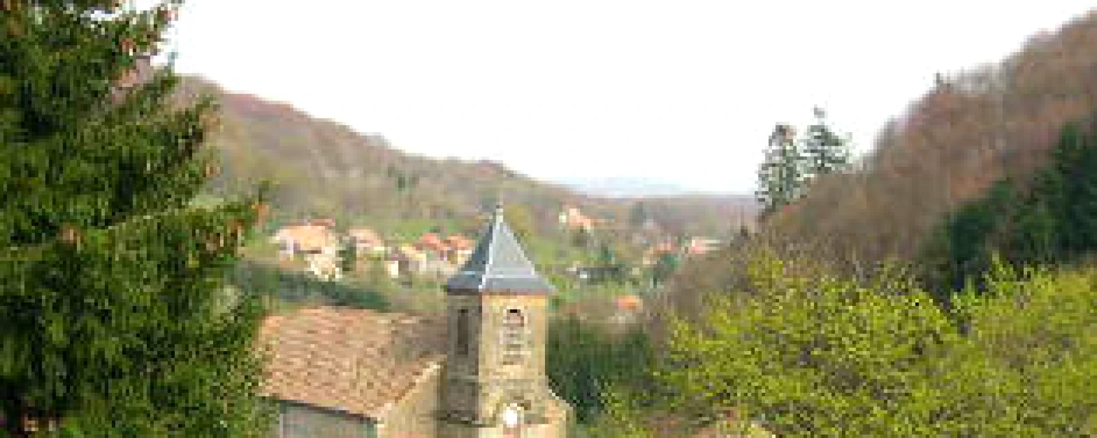 Vue de Auxelles-Haut, Territoire de Belfort