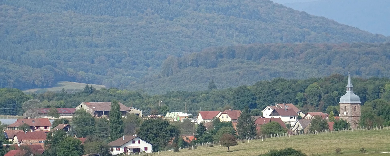 Vue de Buc, Territoire de Belfort