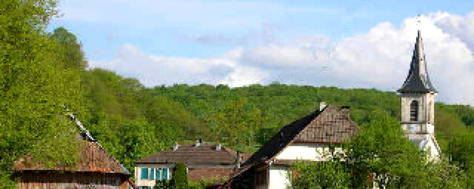 Vue de Courcelles, Territoire de Belfort