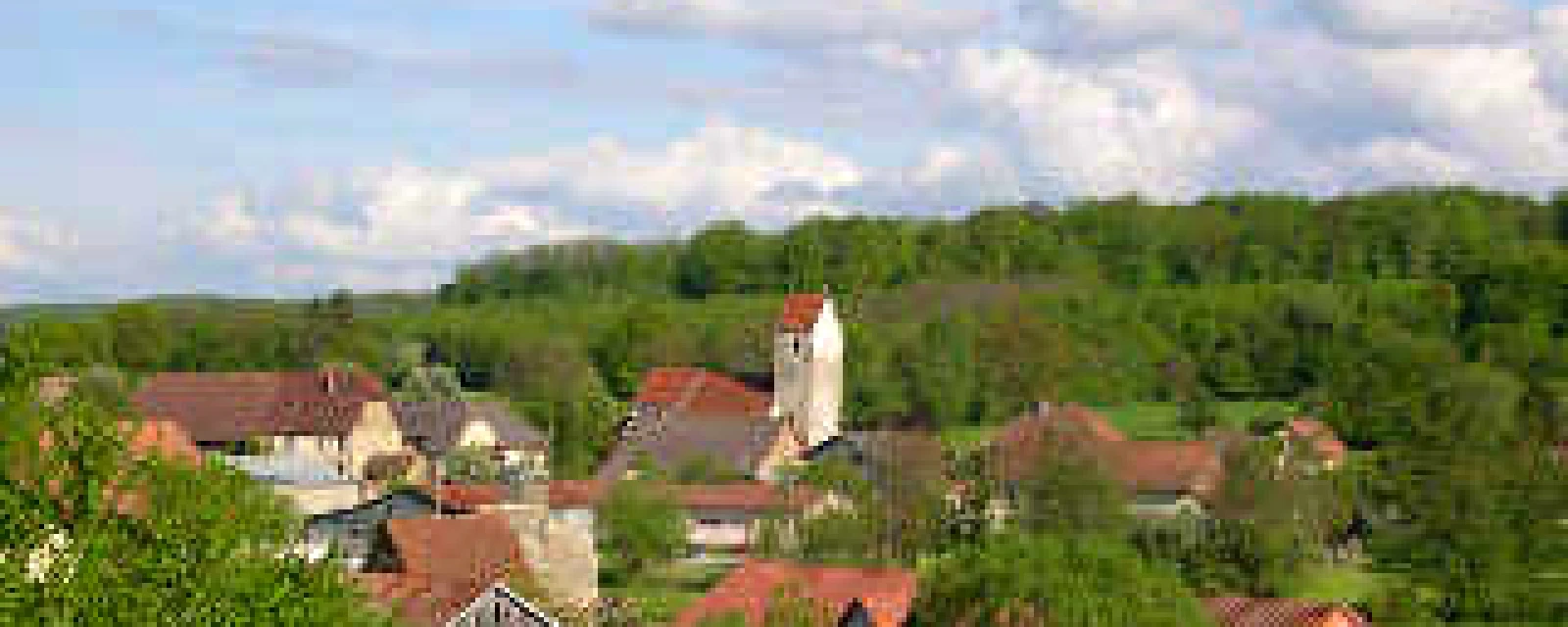 Vue de Courtelevant, Territoire de Belfort