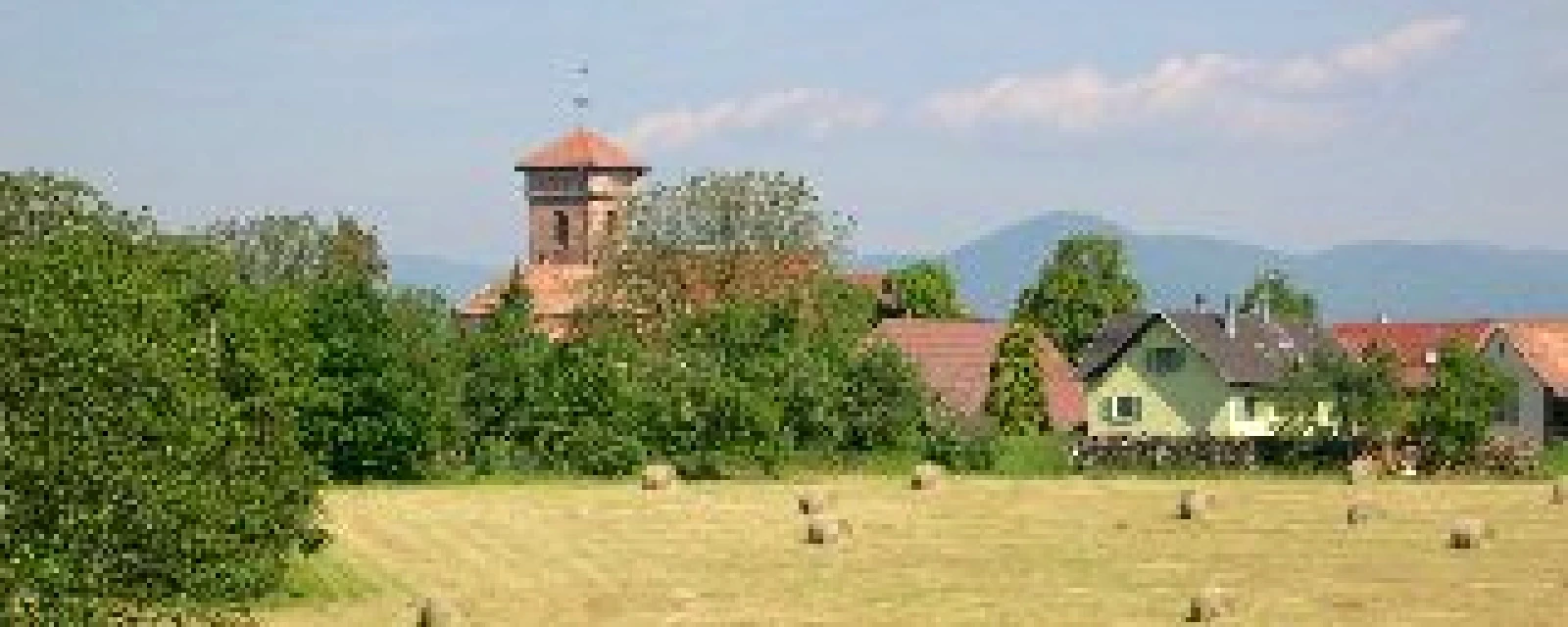 Vue de Fontaine, Territoire de Belfort