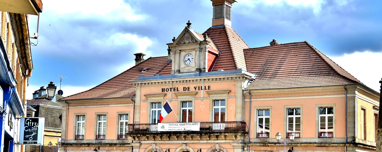 Vue de Giromagny, Territoire de Belfort
