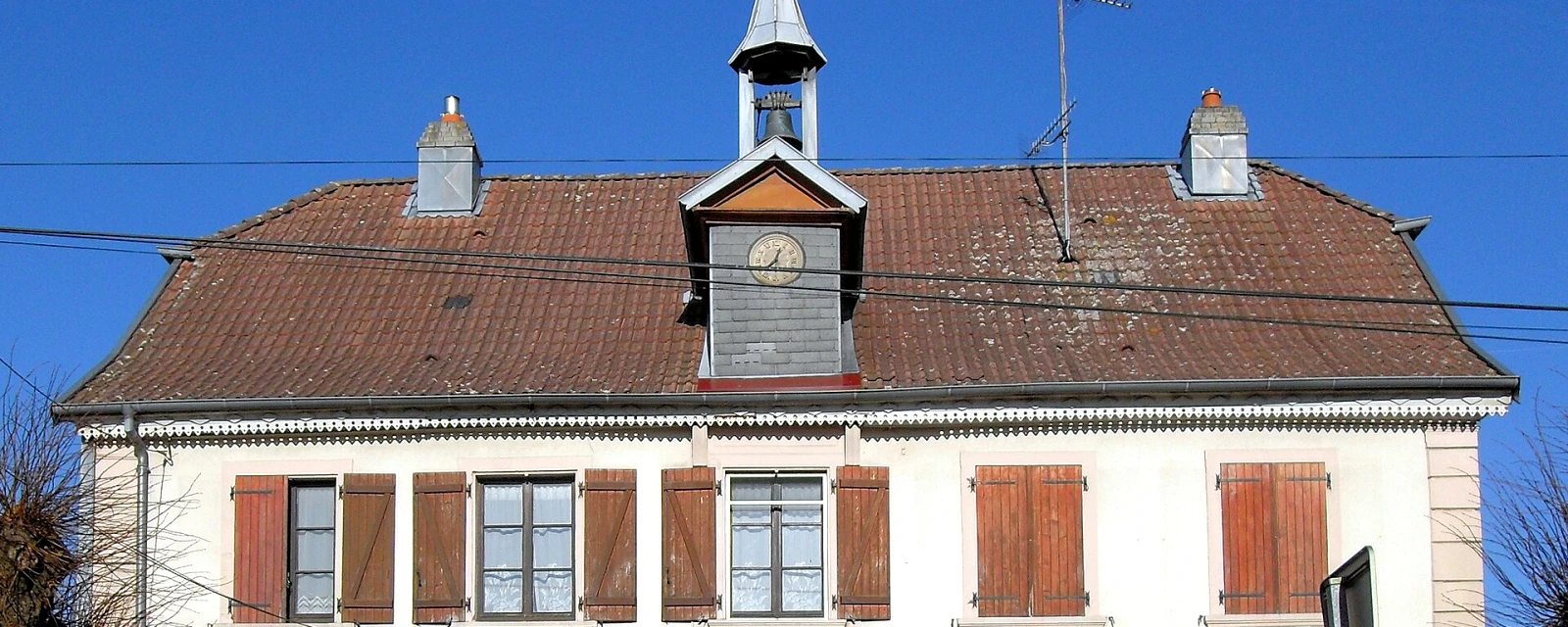 Vue de Menoncourt, Territoire de Belfort