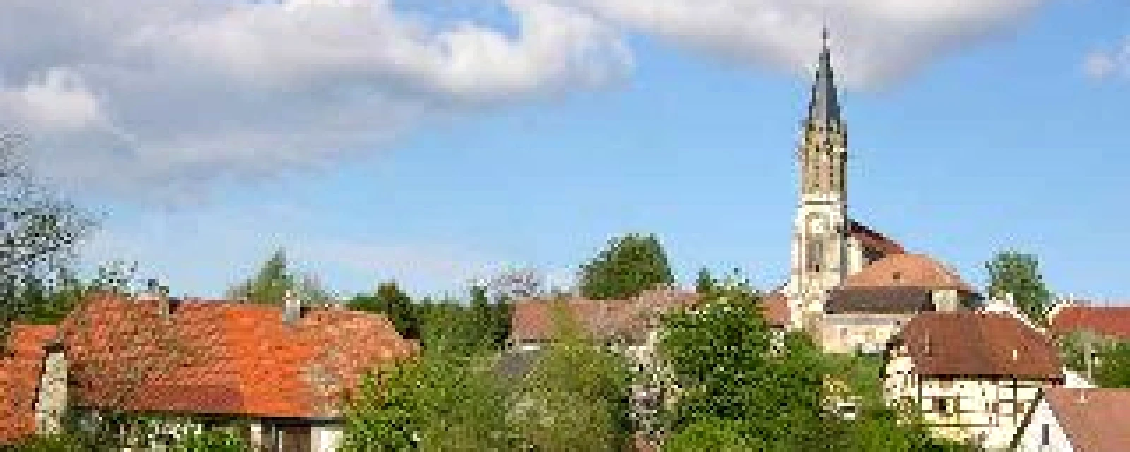 Vue de Réchésy, Territoire de Belfort
