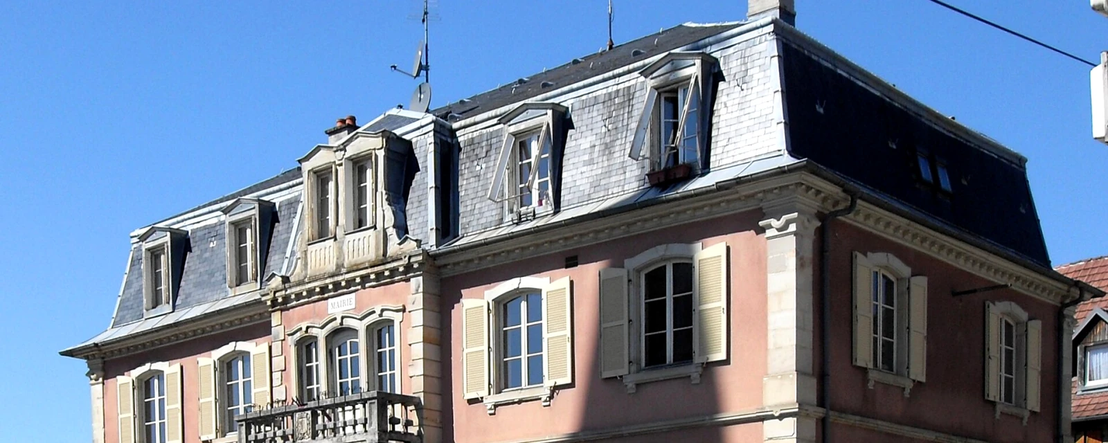 Vue de Rougemont-le-Château, Territoire de Belfort