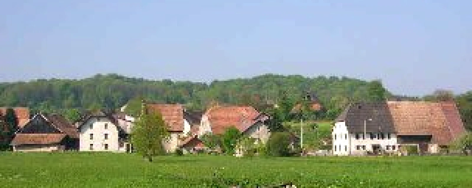 Vue de Thiancourt, Territoire de Belfort