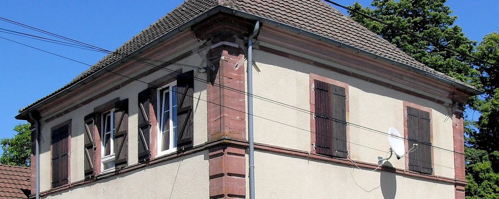 Vue de Vellescot, Territoire de Belfort