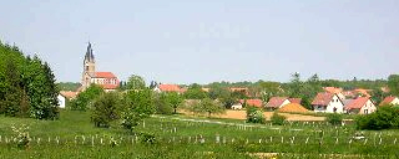 Vue de Vézelois, Territoire de Belfort