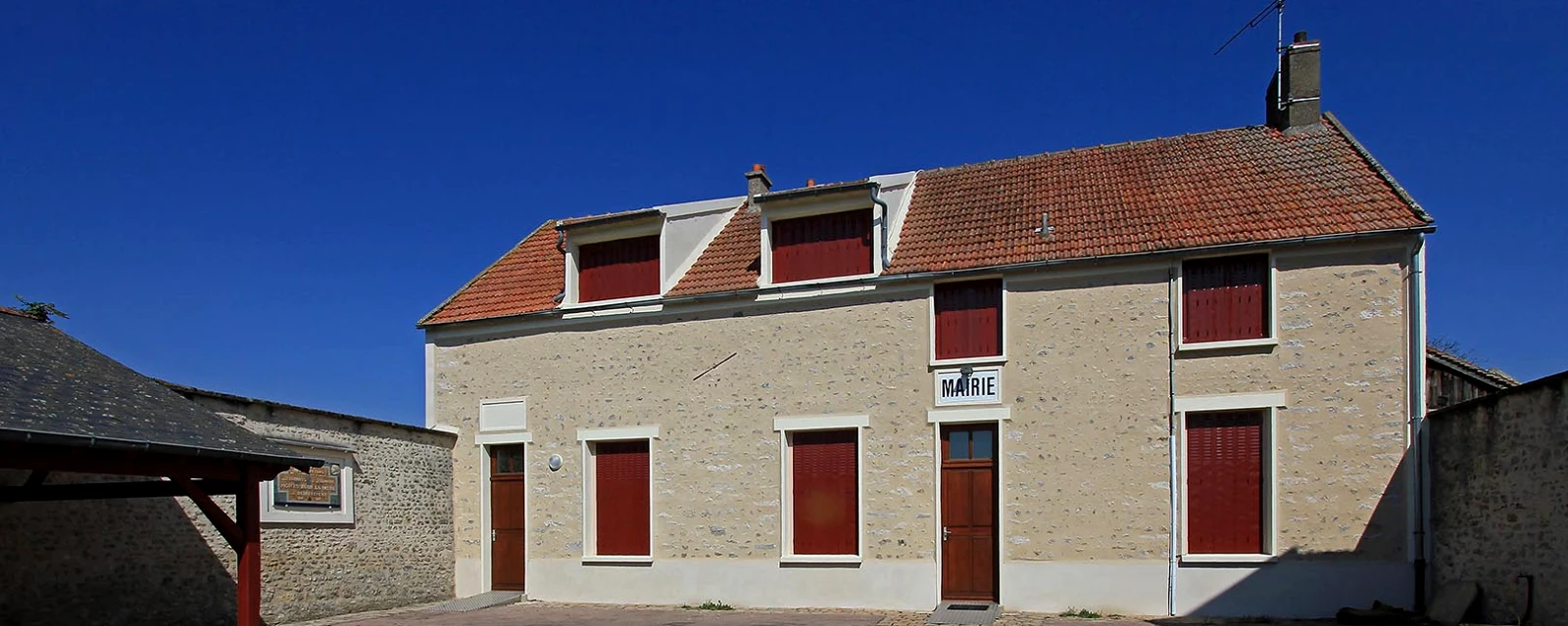 Vue de Blandy, Essonne