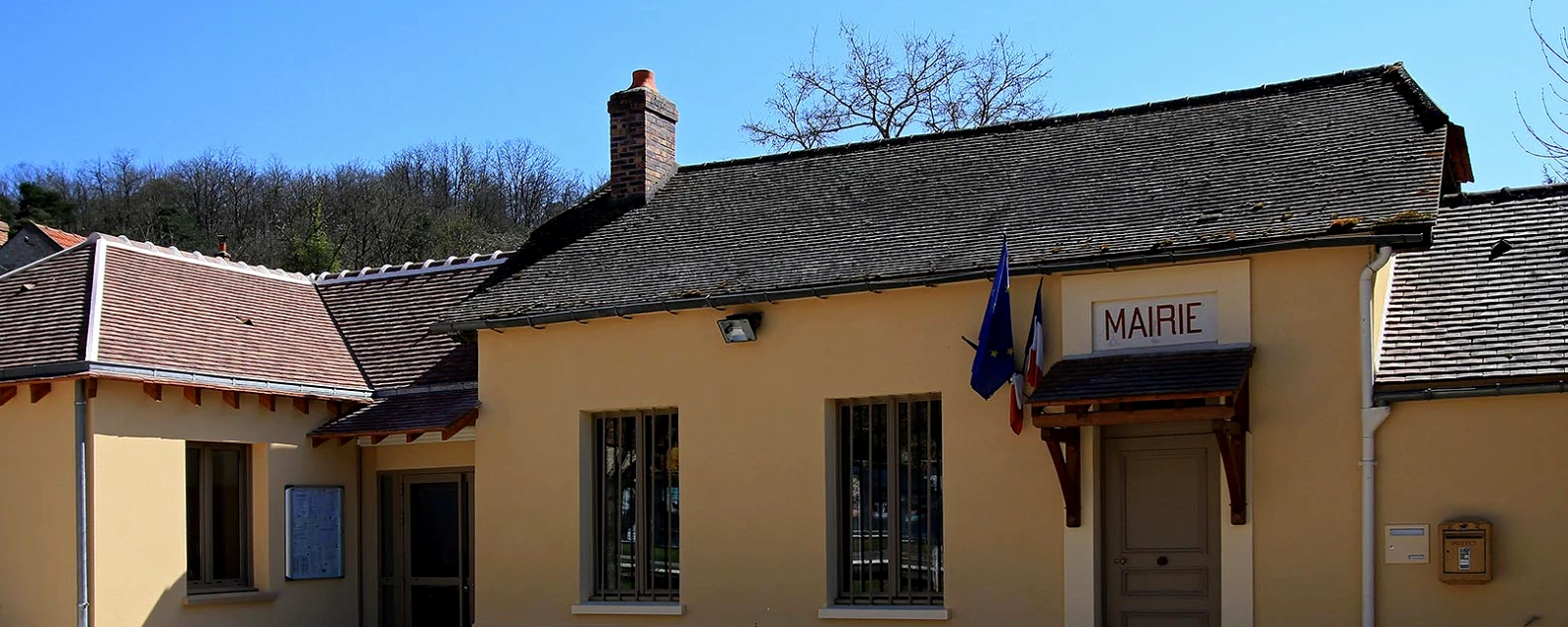 Vue de Fontaine-la-Rivière, Essonne