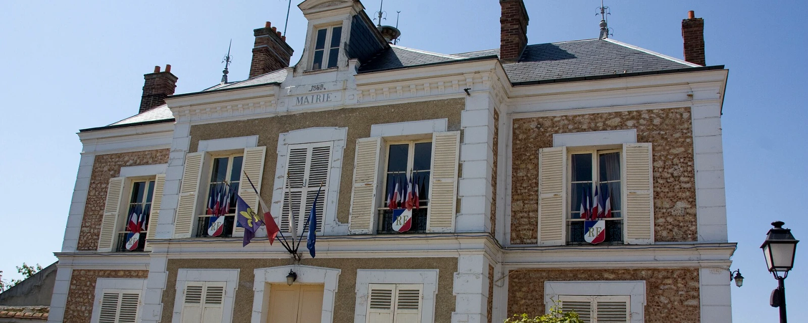 Vue de Moigny-sur-École, Essonne