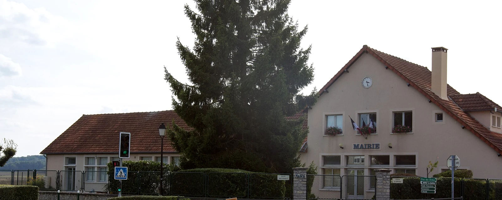Vue de Vayres-sur-Essonne, Essonne