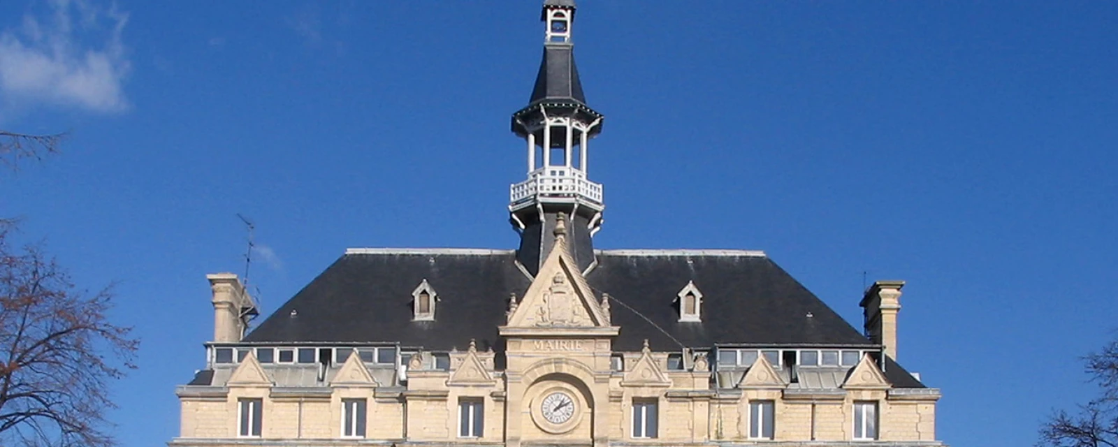 Vue de La Courneuve, Seine-Saint-Denis