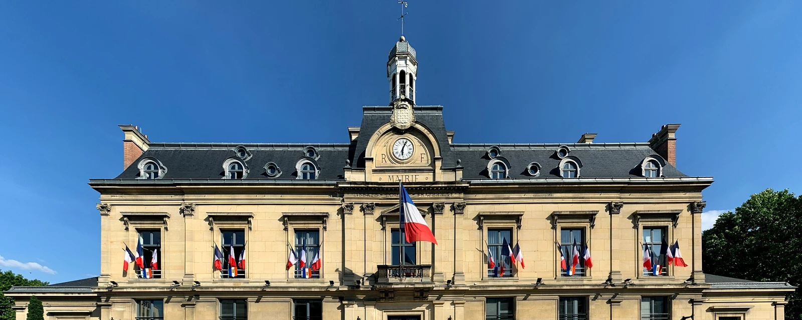 Vue de Saint-Ouen-sur-Seine, Seine-Saint-Denis