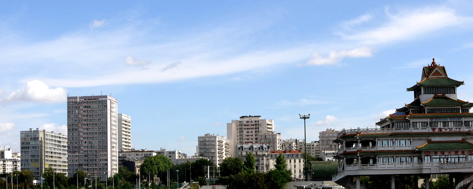 Vue de Alfortville, Val-de-Marne