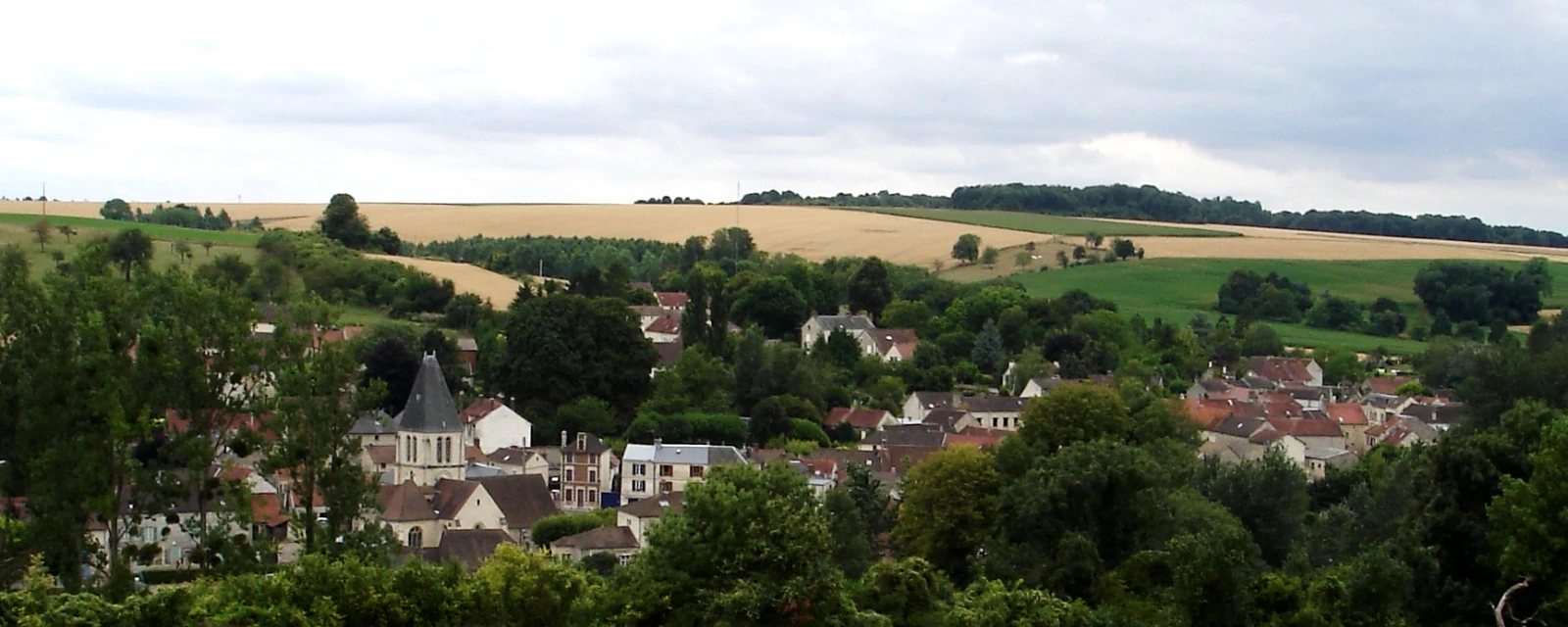 Vue de Chaussy, Val-d'Oise
