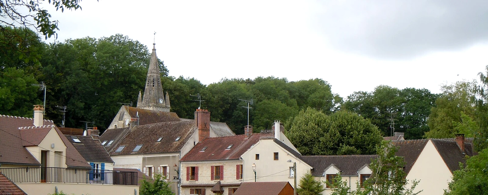 Vue de Courcelles-sur-Viosne, Val-d'Oise