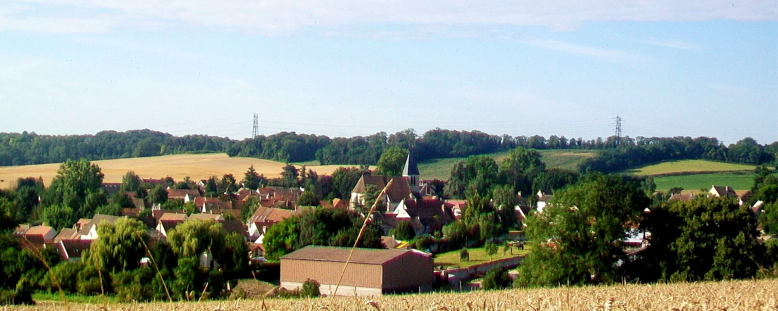 Vue de Longuesse, Val-d'Oise
