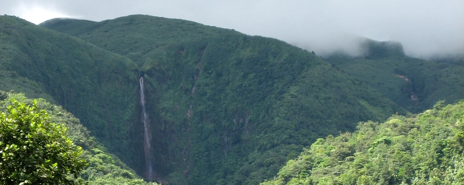 Vue de Capesterre-Belle-Eau, Guadeloupe