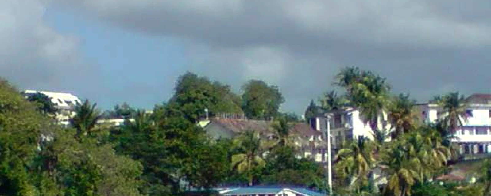 Vue de Le Gosier, Guadeloupe