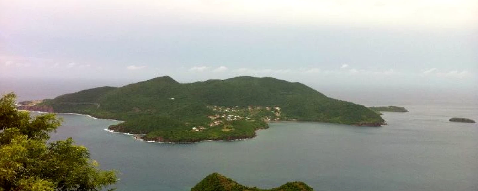 Vue de Terre-de-Bas, Guadeloupe