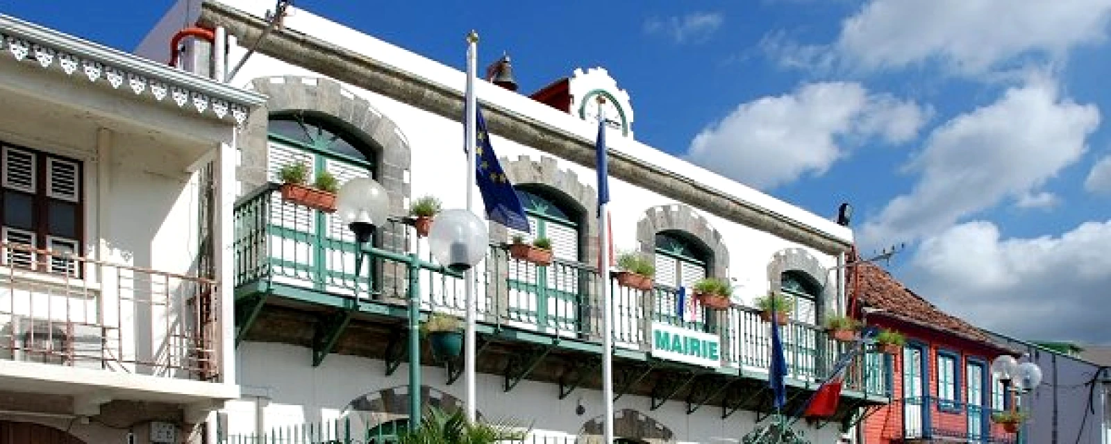 Vue de Case-Pilote, Martinique