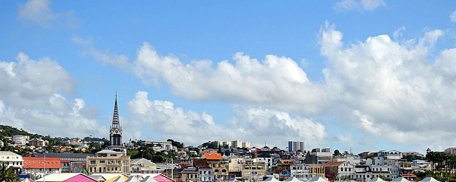 Vue de Fort-de-France, Martinique